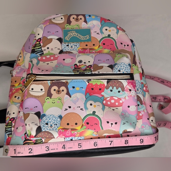 Squishmallows Original - Colorfull Mini Backpack All Over Print - Picture 8 of 15